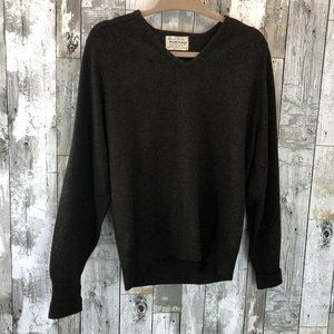 Purtian Aqua Knit women sweater lamb wool medium